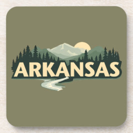 Arkansas USA Getränkeuntersetzer