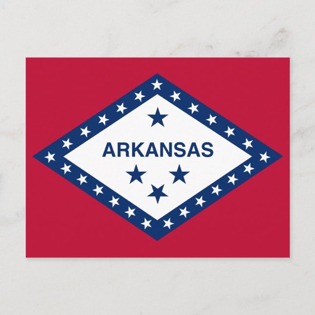 Arkansas, Vereinigte Staaten Postkarte (Vorderseite)