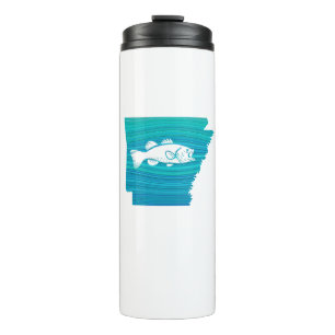 Arkansas Wave Fishing Thermosbecher
