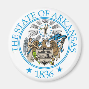 Arkansas-Zeichen Magnet