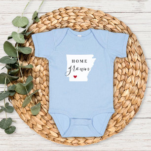 Arkansas Zuhause Grown Staat T-Shirt Baby Strampler