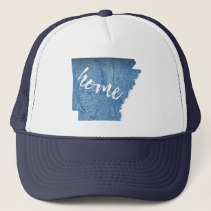 Arkansas Zuhause Wood Grain Truckerkappe
