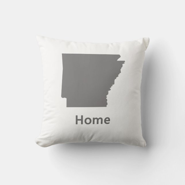 Arkansas-Zuhausethrow-Kissen Kissen (Vorderseite)