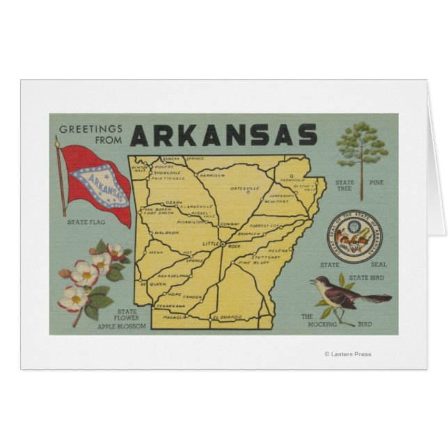 ArkansasGrandes lettres ScènesArkansas (Devant horizontal)