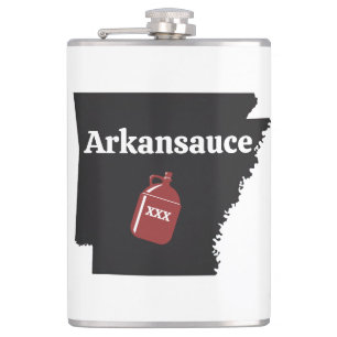 Arkansauce Jug Flachmann