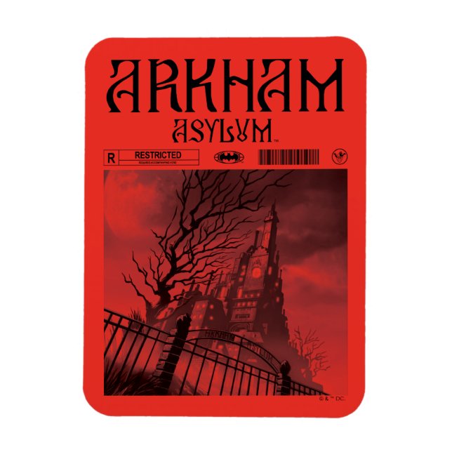 Arkham Asyl: Beschränkungen Magnet (Vertikal)