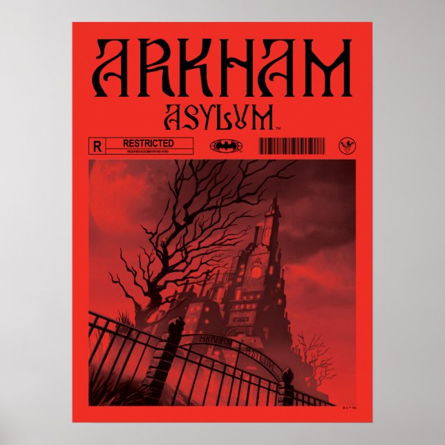 Arkham Asyl: Beschränkungen Poster (Vorne)