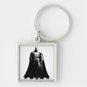 Arkham City   Schwarz-Weiß-Pose Batman Schlüsselanhänger