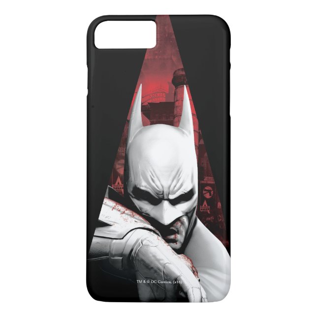 Arkham City Triangle Case-Mate iPhone Hülle (Rückseite)