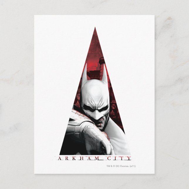 Arkham City Triangle Postkarte (Vorderseite)