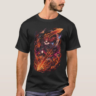 Arknights Endfield Laevatein Qingming Schwert Stil T-Shirt