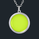 Arktis Limon (Vollfarbe) Versilberte Kette<br><div class="desc">Arktis Limon (Vollfarbe)</div>