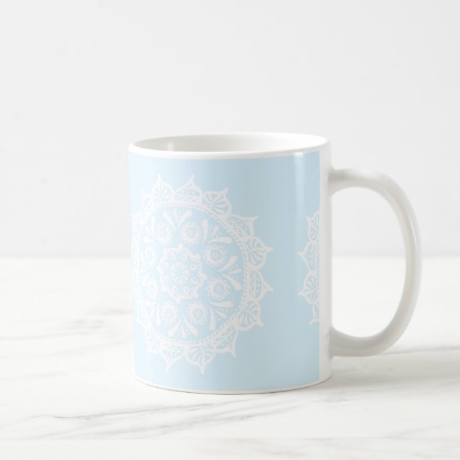 Arktis Mandala Kaffeetasse (Rechts)