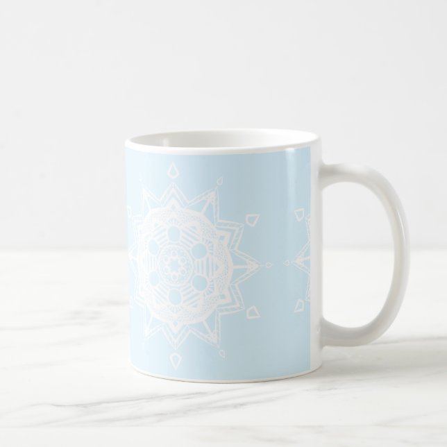 Arktis Mandala Kaffeetasse (Rechts)