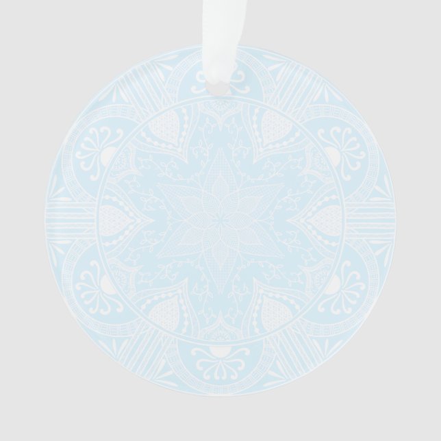 Arktis Mandala Ornament (Vorderseite)