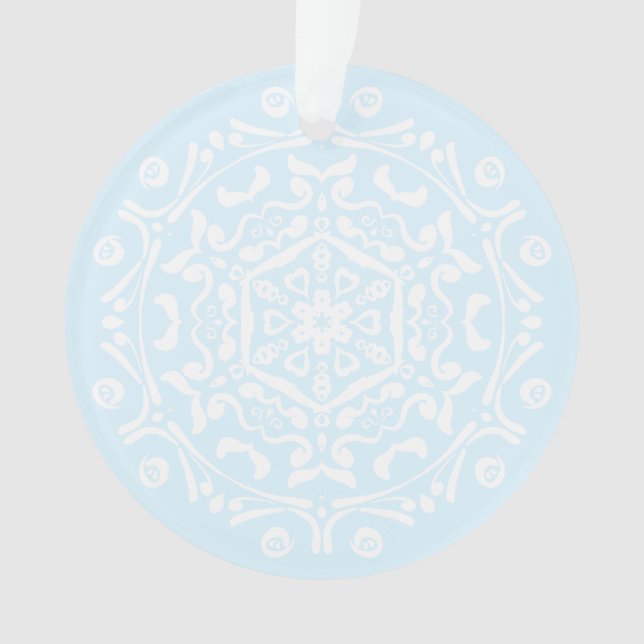 Arktis Mandala Ornament (Vorderseite)