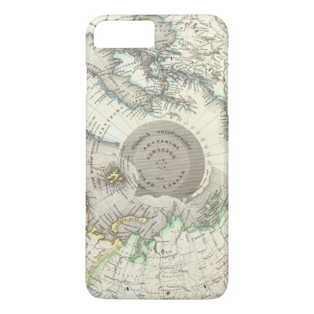Arktis, Nordhalbkugel Case-Mate iPhone Hülle (Rückseite)