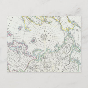 Arktis, Nordhalbkugel Postkarte