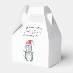 Arktis-Pinguin-Baby-Shower-Geschenkbox Geschenkschachtel