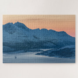 Arktische Berglandschaft Foto