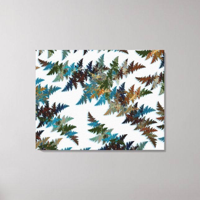 Arktische Camouflage Leinwanddruck (Vorderseite)