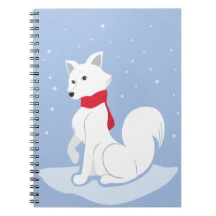 Arktische Fox Notizblock