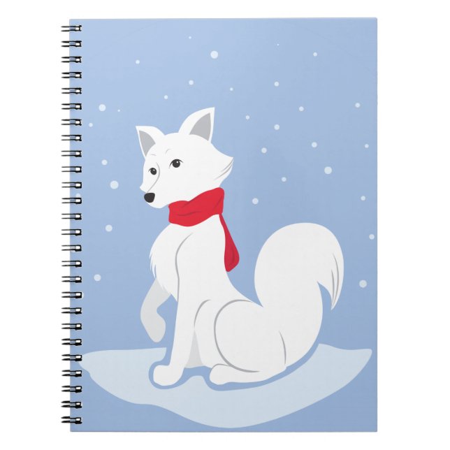 Arktische Fox Notizblock (Vorderseite)