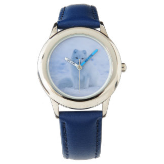 Arktische Fuchsuhr Armbanduhr