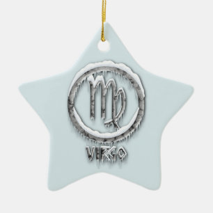 Arktische Jungfrau Keramikornament