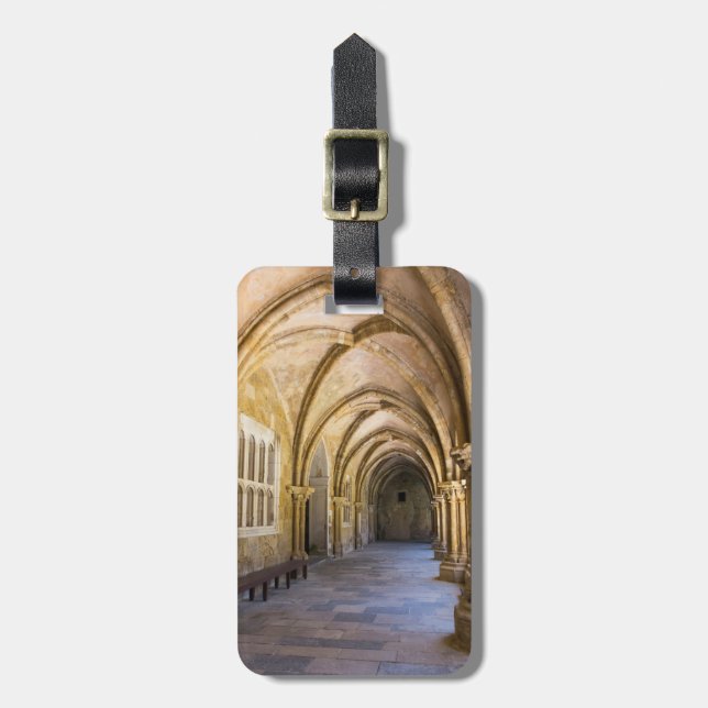 Arktische Kathedrale Kloster Gepäckanhänger (Vorderseite vertikal)