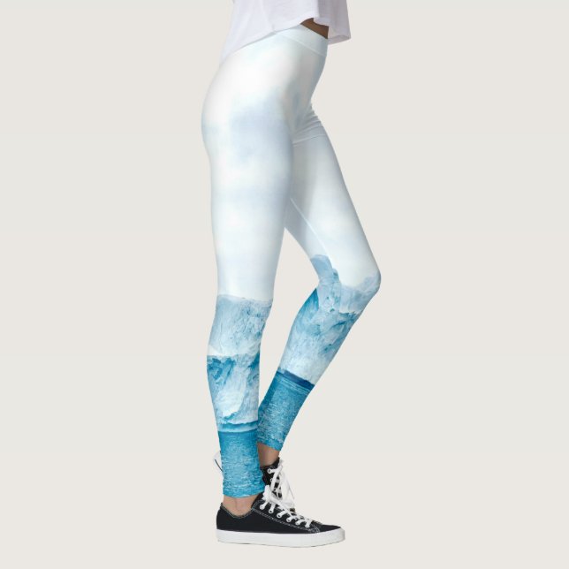 Arktische Landschaft Iceberg Grönland Norwegen Sva Leggings (Rechts)