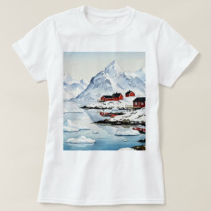 Arktische Landschaft T-Shirt