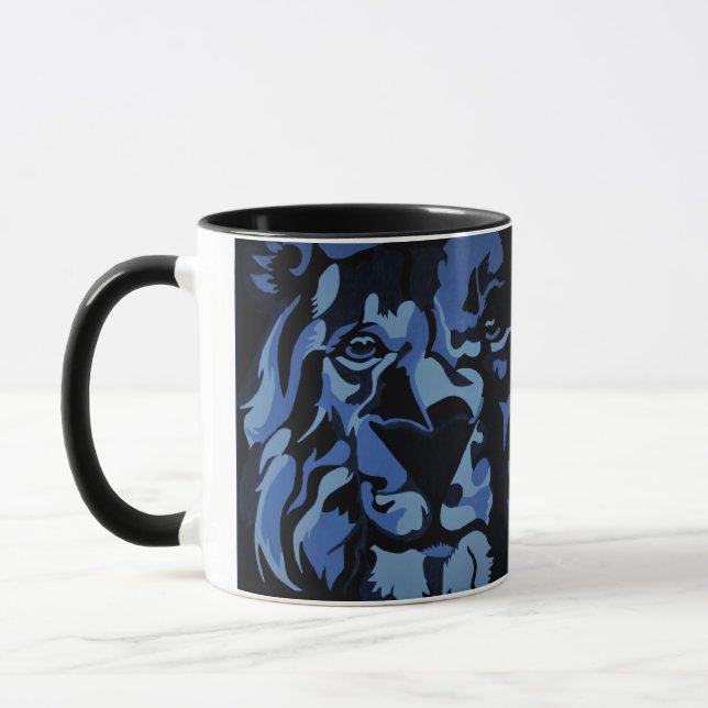Arktische Löwe-Tasse Tasse (Links)