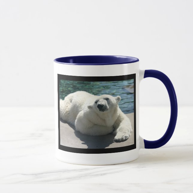 Arktische polarer Bärn-Kaffee-Tasse Tasse (Rechts)