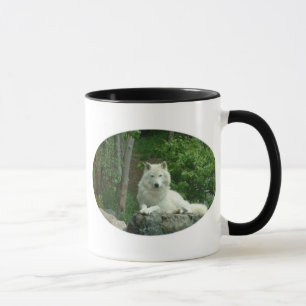 Arktische Wolf-Kaffee-Tasse Tasse