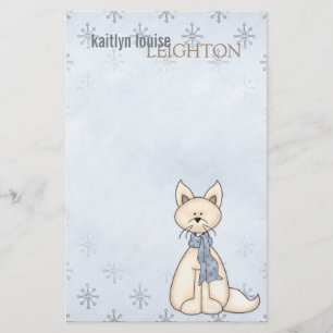 Arktischer Fox • Briefpapier