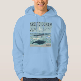 Arktischer Ozean Hoodie
