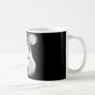 arktischer Schneewolf Kaffeetasse