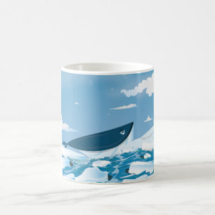 Arktischer Wal Kaffeetasse