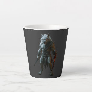 Arktischer Werwolf Milchtasse