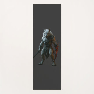 Arktischer Werwolf Yogamatte