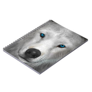 Arktischer Wolf Notizblock