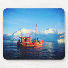 arktisches Fischen mousepad