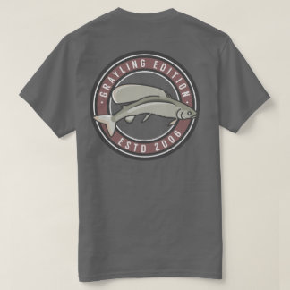 Arktisches Graylings-Rot T-Shirt