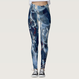 Arktisches Schwarzes Eis, Grönland Eiskappe Eissch Leggings