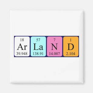 Arland Periodenmagnetmagnet Magnet