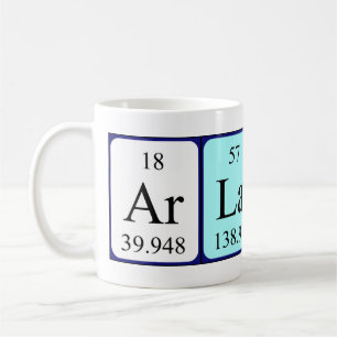 Arland périodique nom de table mug