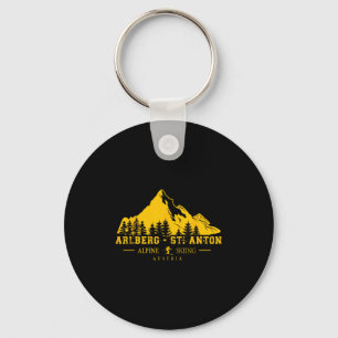 Arlberg St. Anton Österreich Skigebiet Alpinski Schlüsselanhänger