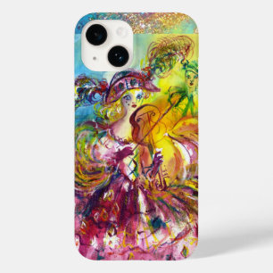 ARLECCHINA VIOLINIST / Venezianische Karnevalsnach Case-Mate iPhone 14 Hülle