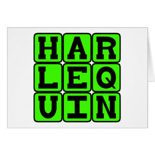 Arlequin, figure clown